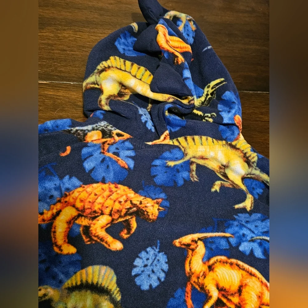 Place Kids Dinosaur Pajama Set - Blue and Orange